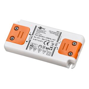 GOOBAY μετασχηματιστής LED 30001, 12V, 12W, IP20 | Φωτισμός | elabstore.gr