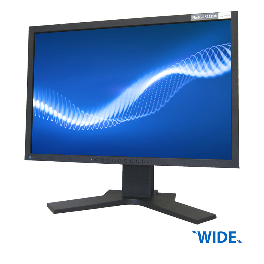Used Monitor S2231w TFT/ Eizo/ 22"/ 1680x1050/ Wide/ Black/ D-SUB & DVI-D & USB Hub | eLabstore.gr Used Monitor S2231w TFT/Eizo/22"/1680x1050/Wide/Black/D-SUB & DVI-D & USB Hub | Refurbished | elabstore.gr