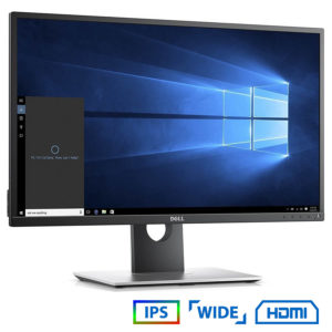 Used (A-) Monitor P2717H IPS LED/Dell/27/1920x1080/Wide/Black/Grade A-/D-SUB & DP & HDMI & USB HUB | Refurbished | elabstore.gr