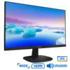 Used Monitor 243V7 IPS/Philips/24"/1920x1080/Wide/Black/w/Speakers/D-SUB & DP & HDMI | Refurbished | elabstore.gr