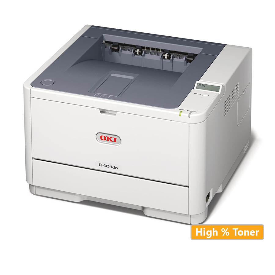 Used Laser Printer OKI B401d Mono USB ( με high toner) | eLabstore.gr Used Laser Printer OKI B401d Mono USB ( με high toner) | Refurbished | elabstore.gr