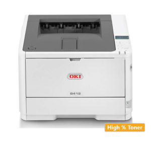 Used Laser Printer OKI B412dn Mono Δικτυακός ( με high toner) | Refurbished | elabstore.gr
