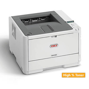 Used Laser Printer OKI B432dn Mono Δικτυακός ( με high toner) | Refurbished | elabstore.gr