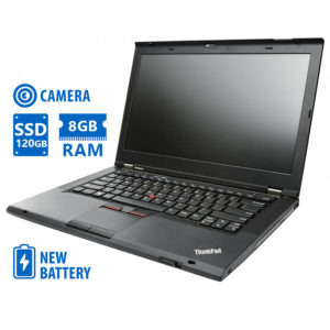 Lenovo ThinkpPad T430s i5-3220M/14/8GB/120GB SSD/DVD/Camera/New Battery/7P Grade A Refurbished Lapto | Refurbished | elabstore.gr