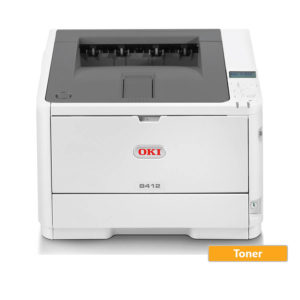 Used Laser Printer OKI B412dn Mono Δικτυακός ( με toner) | Refurbished | elabstore.gr