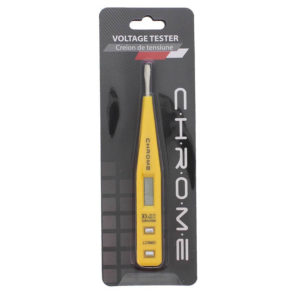 Ελεγκτής τάσης 12-220V TESTER-VOLT-02-CHR | Εργαλεία | elabstore.gr
