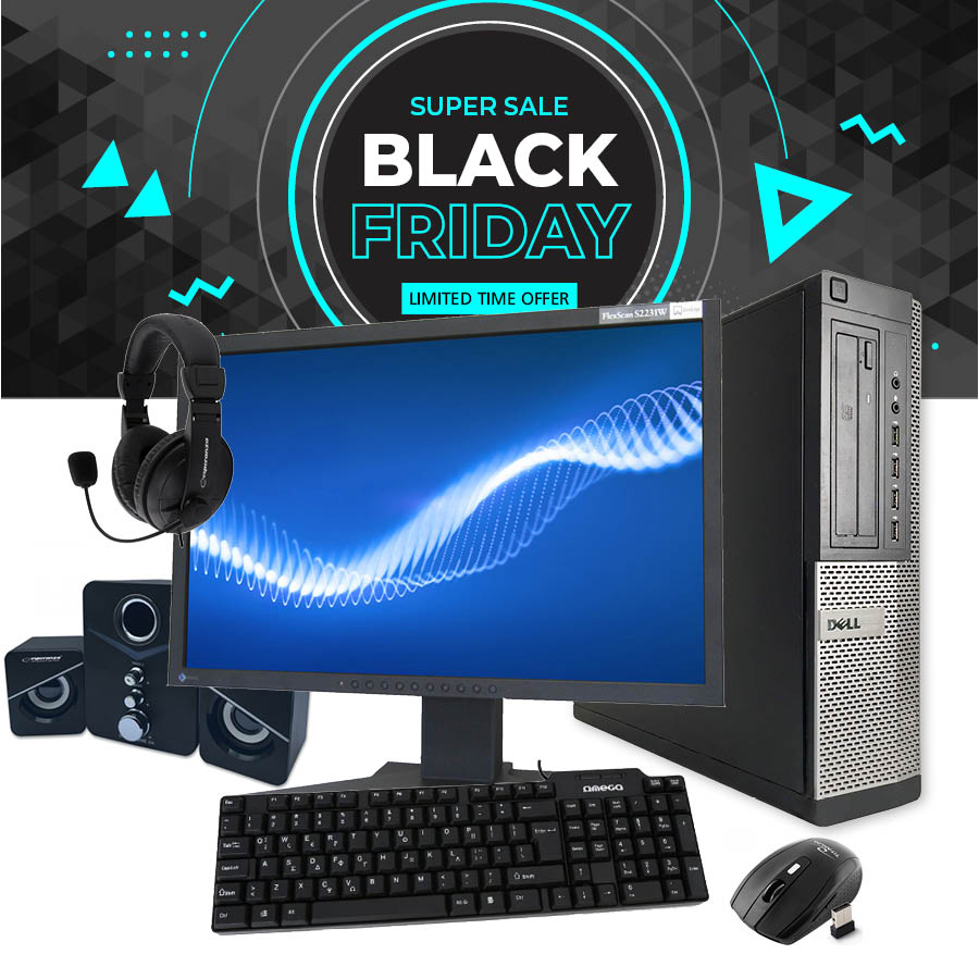 Bundle Ref.Dell 7010 DT i5-3470/ 8GB GA+/ w/ Mon.Eizo 22"GA/ K/ B-Mouse 2.4Chz 6D/ Ηχεία 2.1/ Ακουστικά | eLabstore.gr Bundle Ref.Dell 7010 DT i5-3470/8GB GA+/w/Mon.Eizo 22"GA/K/B-Mouse 2.4Chz 6D/Ηχεία 2.1/Ακουστικά | Refurbished | elabstore.gr