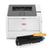 Used Laser Printer OKI B412dn Mono Δικτυακός ( με NEW toner) | Refurbished | elabstore.gr