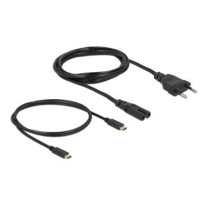 DELOCK USB σταθμός φόρτισης 41440 112W, 2x USB Type-C PD, 2x USB, μαύρος | Αξεσουάρ κινητών | elabstore.gr