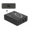 DELOCK USB σταθμός φόρτισης 41440 112W, 2x USB Type-C PD, 2x USB, μαύρος | Αξεσουάρ κινητών | elabstore.gr