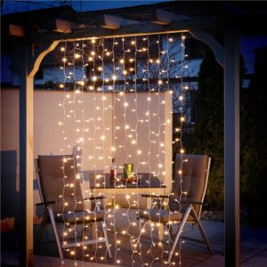 GOOBAY LED λαμπάκια κουρτίνα 57943, 3000K, 4.1m, IP44, USB, 300 LEDs | Οικιακές & Προσωπικές Συσκευές | elabstore.gr