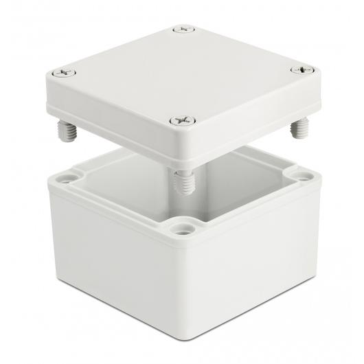 DELOCK ηλεκτρολογικό κυτίο 60397, αδιάβροχο IP65, 100x100x75mm, γκρι | eLabstore.gr DELOCK ηλεκτρολογικό κυτίο 60397, αδιάβροχο IP65, 100x100x75mm, γκρι | Εργαλεία | elabstore.gr