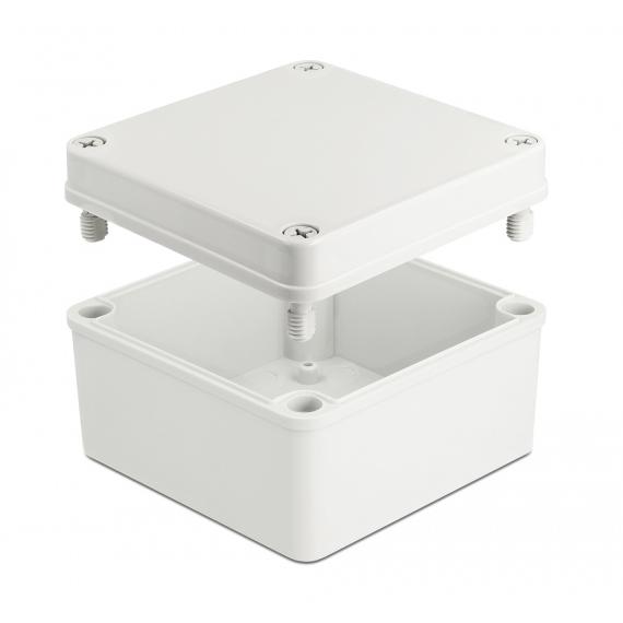 DELOCK ηλεκτρολογικό κυτίο 60398, αδιάβροχο IP65, 125x125x75mm, γκρι | eLabstore.gr DELOCK ηλεκτρολογικό κυτίο 60398, αδιάβροχο IP65, 125x125x75mm, γκρι | Εργαλεία | elabstore.gr