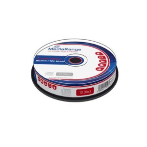 MR235 MediaRange CD-RW 80min 12x cakebox of 10pcs | CD/DVD | elabstore.gr