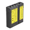 DELOCK tester καλωδίων 86407, λειτουργία εύρεσης θύρας, RJ45/RJ12, μαύρο | Εργαλεία | elabstore.gr