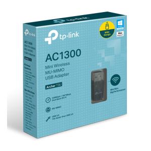 TP-LINK USB αντάπτορας δικτύου Archer T3U, AC1300, MU-MIMO, Ver. 1.0 | Δικτυακά | elabstore.gr