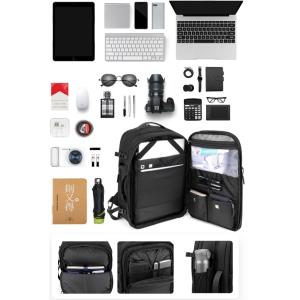 ARCTIC HUNTER τσάντα πλάτης B00382, με θήκη laptop 15.6", 33L, μαύρη | Οικιακές & Προσωπικές Συσκευές | elabstore.gr