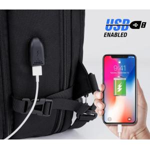ARCTIC HUNTER τσάντα πλάτης B00382, με θήκη laptop 15.6", 33L, μαύρη | Οικιακές & Προσωπικές Συσκευές | elabstore.gr