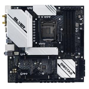 BIOSTAR μητρική B560M-SILVER, 4x DDR4, s1200, USB 3.2, mATX, Ver. 5.0 | PC & Αναβάθμιση | elabstore.gr