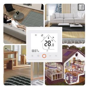 Smart θερμοστάτης πετρελαίου BHT-002-GBLWDB, WiFi, dual band, λευκός | Εργαλεία | elabstore.gr