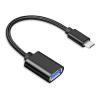 POWERTECH καλώδιο USB 3.0 σε USB Type-C CAB-UC056, 0.16m, μαύρο | Αξεσουάρ κινητών | elabstore.gr