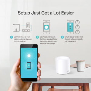 TP-LINK access point Deco X20, mesh WiFi 6, AX1800, Dual Band, Ver. 2.0 | Δικτυακά | elabstore.gr