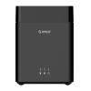 ORICO εξωτερική θήκη για 2x 3.5" HDD DS200U3, USB3.0, 5Gbps, 20TB, μαύρη | Συνοδευτικά PC | elabstore.gr