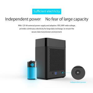 ORICO εξωτερική θήκη για 2x 3.5" HDD DS200U3, USB3.0, 5Gbps, 20TB, μαύρη | Συνοδευτικά PC | elabstore.gr