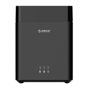 ORICO εξωτερική θήκη για 2x 3.5" HDD DS200U3, USB3.0, 5Gbps, 20TB, μαύρη | Συνοδευτικά PC | elabstore.gr