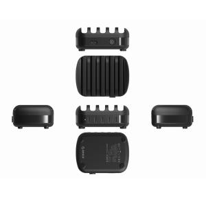 ORICO USB charging station DUK-5P, 5x USB, 40W, μαύρος | Αξεσουάρ κινητών | elabstore.gr