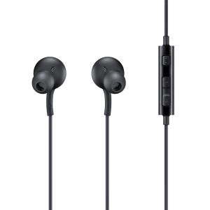 SAMSUNG earphones EO-IA500, 3.5mm, 1.2m, μαύρα | Αξεσουάρ κινητών | elabstore.gr