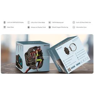 HIFUTURE smartwatch FutureFit Ultra, 1.65", IP68, heart rate, μαύρο | Mobile Συσκευές | elabstore.gr