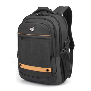 GOLDEN WOLF τσάντα πλάτης GB00370, με θήκη laptop 15.6", 25L, μαύρη | Οικιακές & Προσωπικές Συσκευές | elabstore.gr