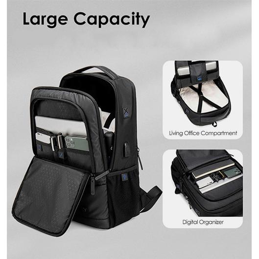 GOLDEN WOLF τσάντα πλάτης GB00402, με θήκη laptop 15.6", 20-25L, γκρι | eLabstore.gr GOLDEN WOLF τσάντα πλάτης GB00402, με θήκη laptop 15.6", 20-25L, γκρι | Οικιακές & Προσωπικές Συσκευές | elabstore.gr