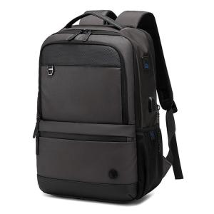 GOLDEN WOLF τσάντα πλάτης GB00402, με θήκη laptop 15.6", 20-25L, γκρι | Οικιακές & Προσωπικές Συσκευές | elabstore.gr