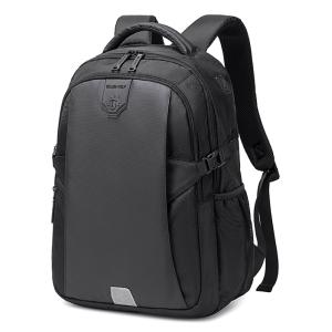 GOLDEN WOLF τσάντα πλάτης GB00433, με θήκη laptop 15.6", 23L, μαύρη | Οικιακές & Προσωπικές Συσκευές | elabstore.gr