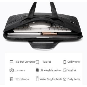 GOLDEN WOLF τσάντα laptop GW00010, 15.6", 12L, μαύρη | Οικιακές & Προσωπικές Συσκευές | elabstore.gr