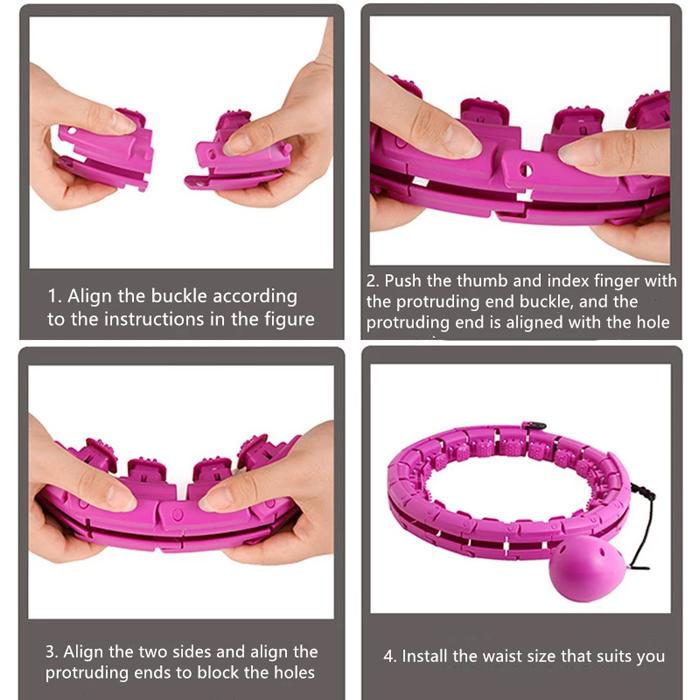 Στεφάνι Hula Hoop για εκγύμναση & μασάζ GYM-0020, Φ45, ροζ | eLabstore.gr Στεφάνι Hula Hoop για εκγύμναση & μασάζ GYM-0020, Φ45, ροζ | Οικιακές & Προσωπικές Συσκευές | elabstore.gr