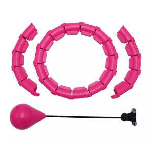 Στεφάνι Hula Hoop για εκγύμναση & μασάζ GYM-0020, Φ45, ροζ | Οικιακές & Προσωπικές Συσκευές | elabstore.gr