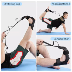 Ελαστικός ιμάντας για ασκήσεις Pilates/Yoga GYM-0022, 110cm, μαύρος | Οικιακές & Προσωπικές Συσκευές | elabstore.gr