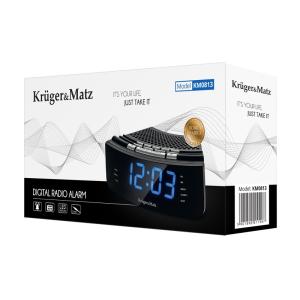 KRUGER&MATZ επιτραπέζιο ψηφιακό ξυπνητήρι KM0813, με ραδιόφωνο, μαύρο | eLabstore.gr KRUGER&MATZ επιτραπέζιο ψηφιακό ξυπνητήρι KM0813, με ραδιόφωνο, μαύρο | Οικιακές & Προσωπικές Συσκευές | elabstore.gr