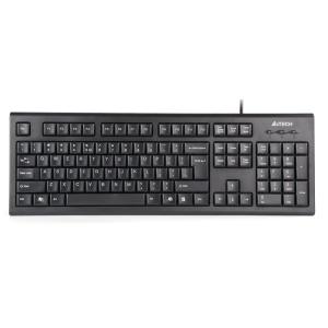A4TECH ενσύρματο πληκτρολόγιο KR-85, ΕΝ/GR, PS/2, μαύρο | Συνοδευτικά PC | elabstore.gr