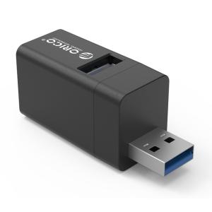 ORICO mini USB Hub MINI-U32, 1x USB 3.0, 2x USB 2.0, μαύρο | Συνοδευτικά PC | elabstore.gr