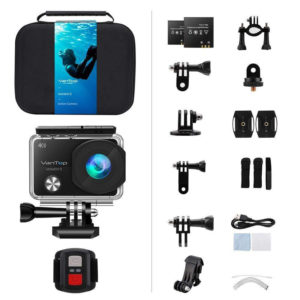 VANTOP action camera Moment 3, 4K, 16MP SONY, WiFi, 32GB Micro SD, μαύρη | Εικόνα & Ήχος | elabstore.gr