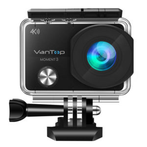 VANTOP action camera Moment 3, 4K, 16MP SONY, WiFi, 32GB Micro SD, μαύρη | Εικόνα & Ήχος | elabstore.gr