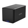 ORICO εξωτερική θήκη για 4x 3.5" HDD NS400RU3 USB3.0, 5Gbps, 64TB, μαύρη | Συνοδευτικά PC | elabstore.gr