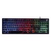 ROAR gaming πληκτρολόγιο RR-0005, ενσύρματο, RGB, αθόρυβα πλήκτρα, μαύρο | Συνοδευτικά PC | elabstore.gr