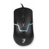 ROAR ενσύρματο gaming ποντίκι RR-0006, oπτικό, 1600DPI, 4 πλήκτρα, μαύρο | Συνοδευτικά PC | elabstore.gr
