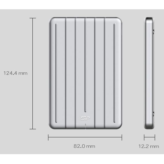 SILICON POWER εξωτερικός HDD Armor A75, 1TB, USB 3.1, ασημί | eLabstore.gr SILICON POWER εξωτερικός HDD Armor A75, 1TB, USB 3.1, ασημί | PC & Αναβάθμιση | elabstore.gr