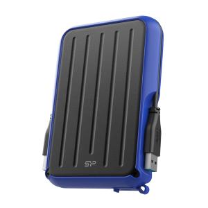 SILICON POWER εξωτερικός HDD Armor A66, 4TB, USB 3.2, μπλε | PC & Αναβάθμιση | elabstore.gr